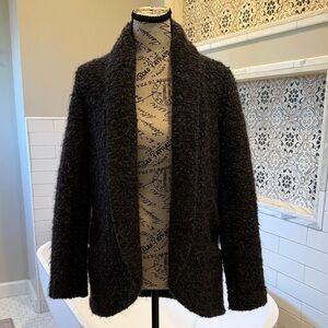 Wilfred Dark Gray Teddy Jacket 0